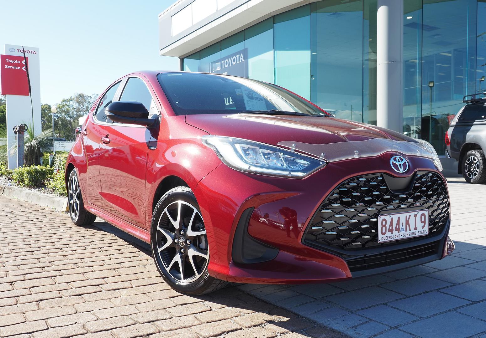 2024 Toyota Yaris ZR in Red