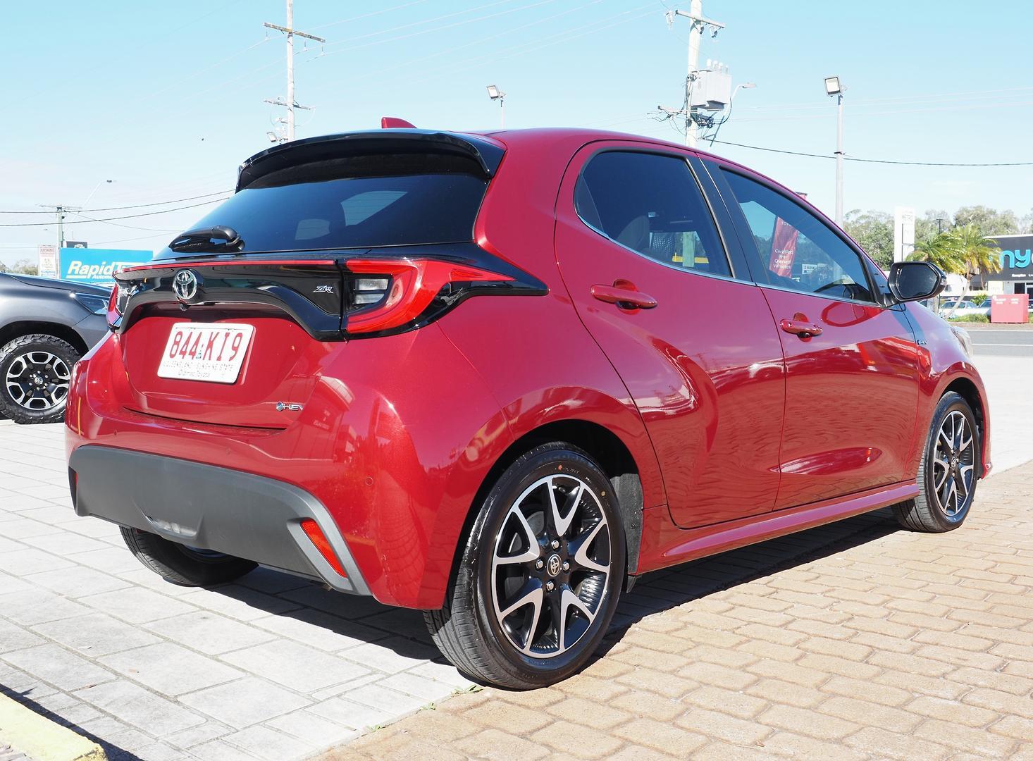 2024 Toyota Yaris ZR in Red