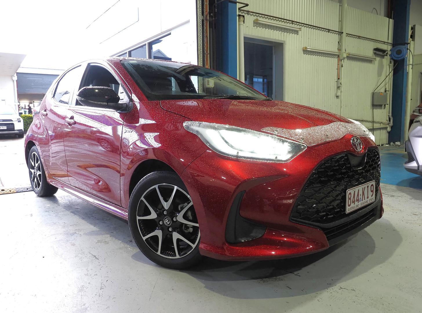 2024 Toyota Yaris ZR in Red