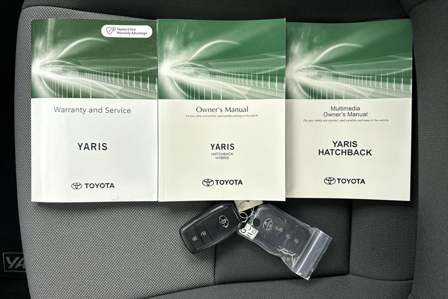 2026 Toyota Yaris Ascent Sport in White