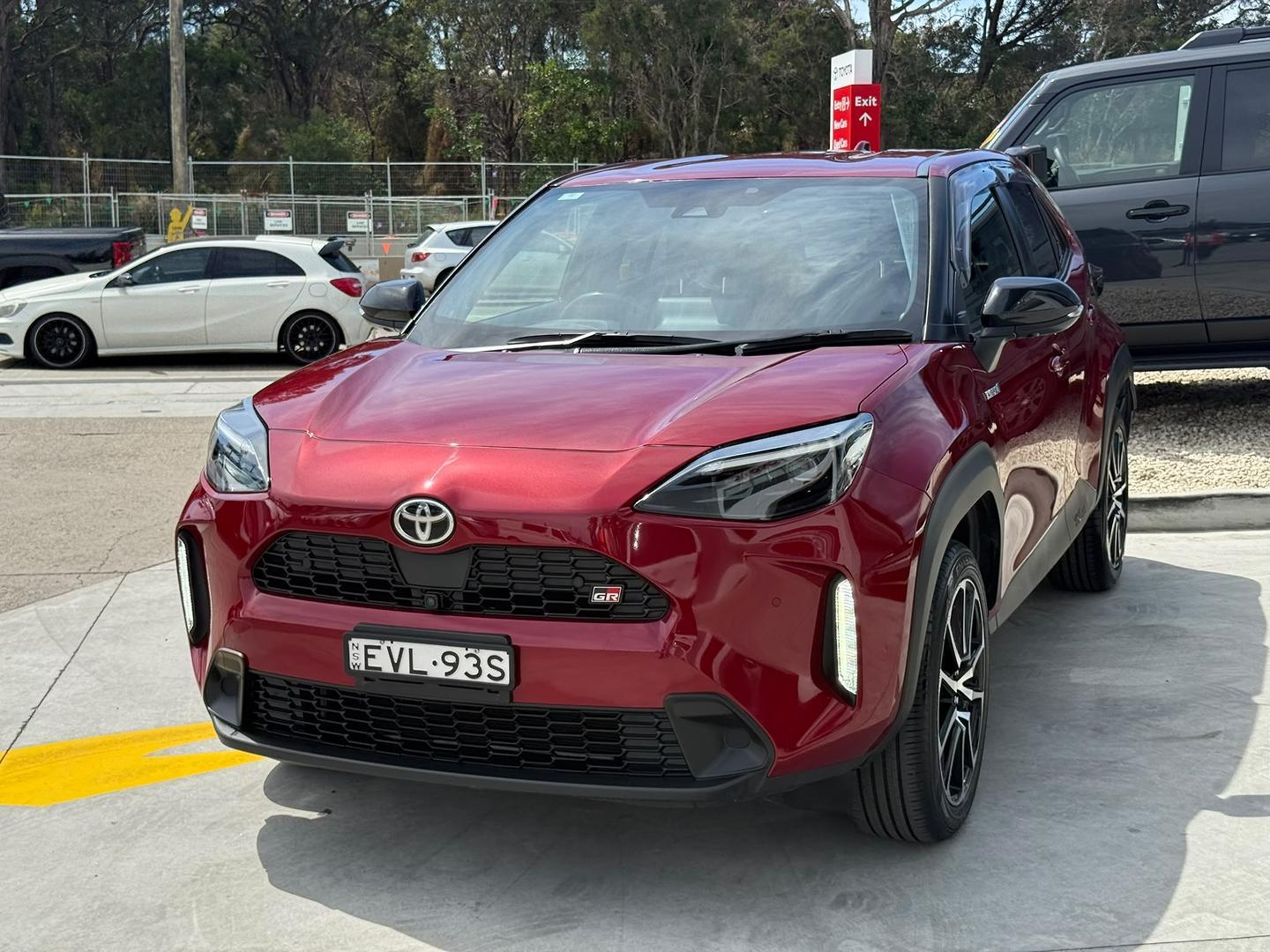 2022 Toyota Yaris Cross GR-S in Red