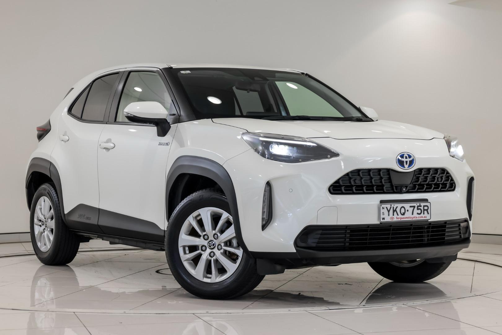 2021 Toyota Yaris Cross GXL in White