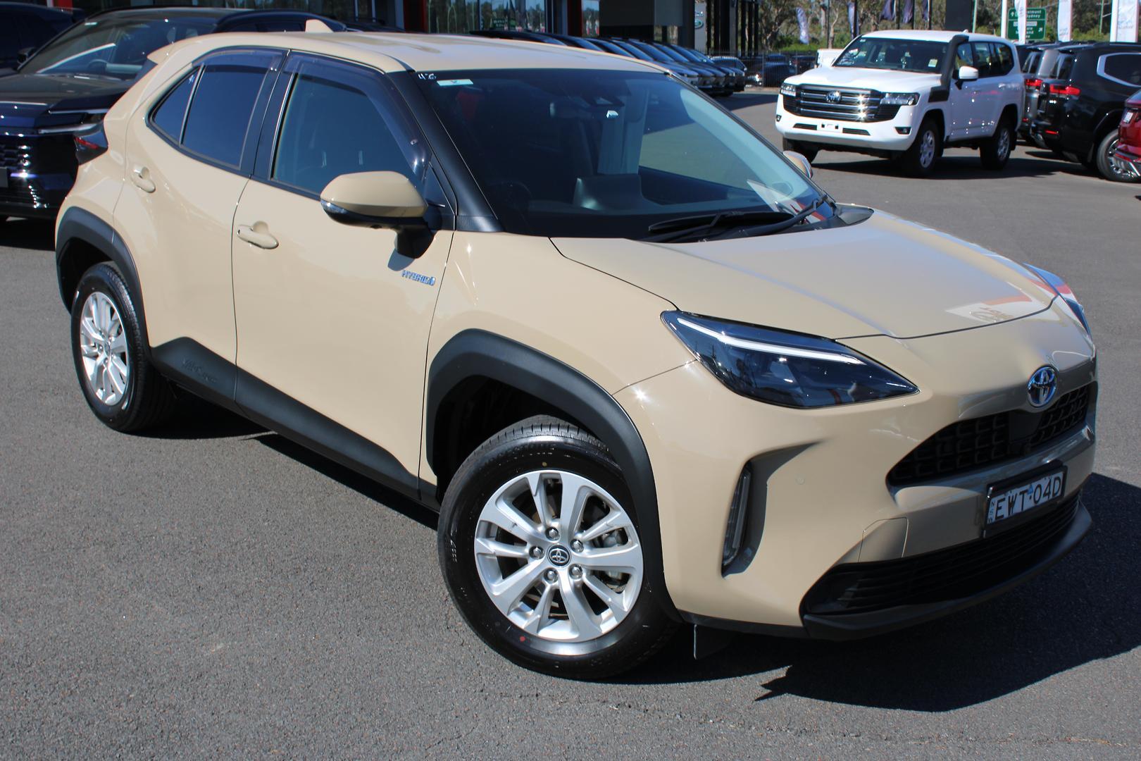 2022 Toyota Yaris Cross GXL in Beige
