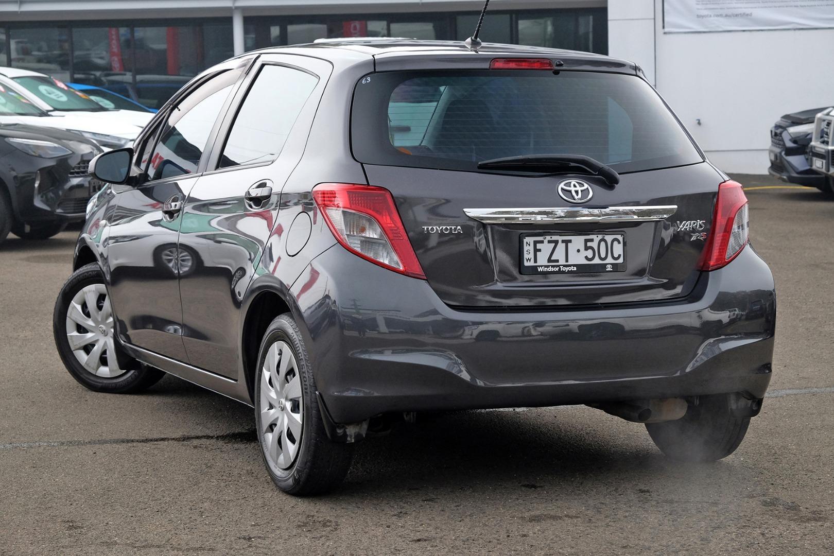 2013 Toyota Yaris YRS in Silver