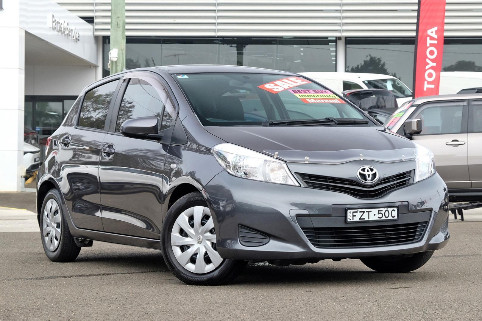 2013 Toyota Yaris YRS in Silver