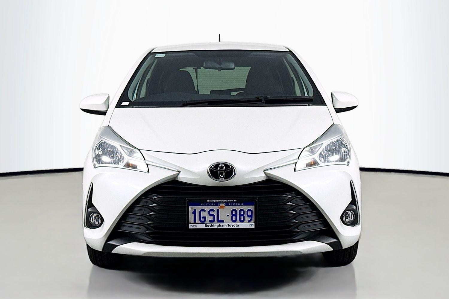 2018 Toyota Yaris SX in White
