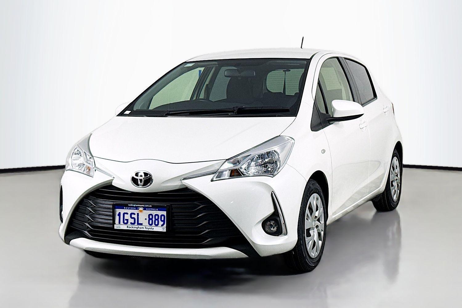 2018 Toyota Yaris SX in White