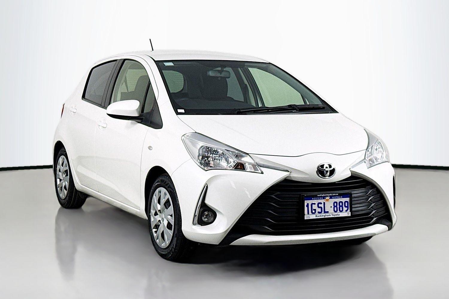 2018 Toyota Yaris SX in White