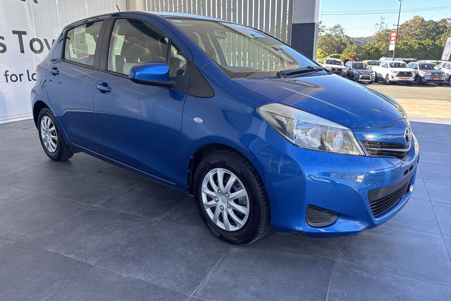 2012 Toyota Yaris YR in Blue