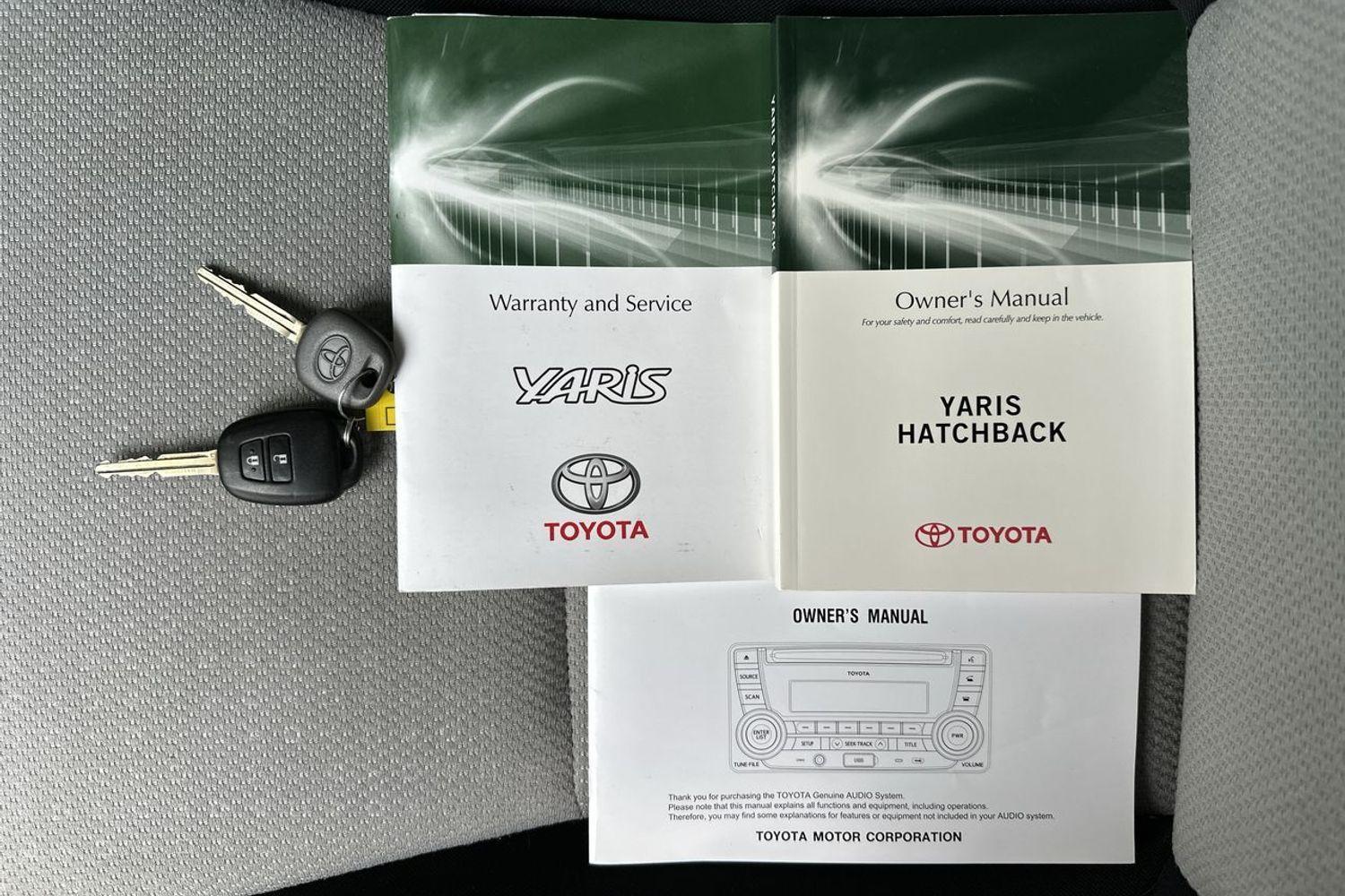 2012 Toyota Yaris YR in Green