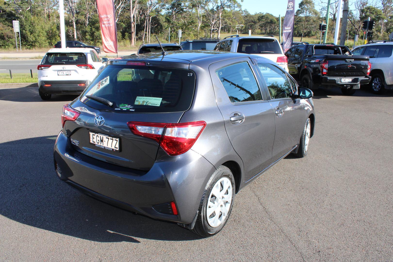 2019 Toyota Yaris Ascent in Silver