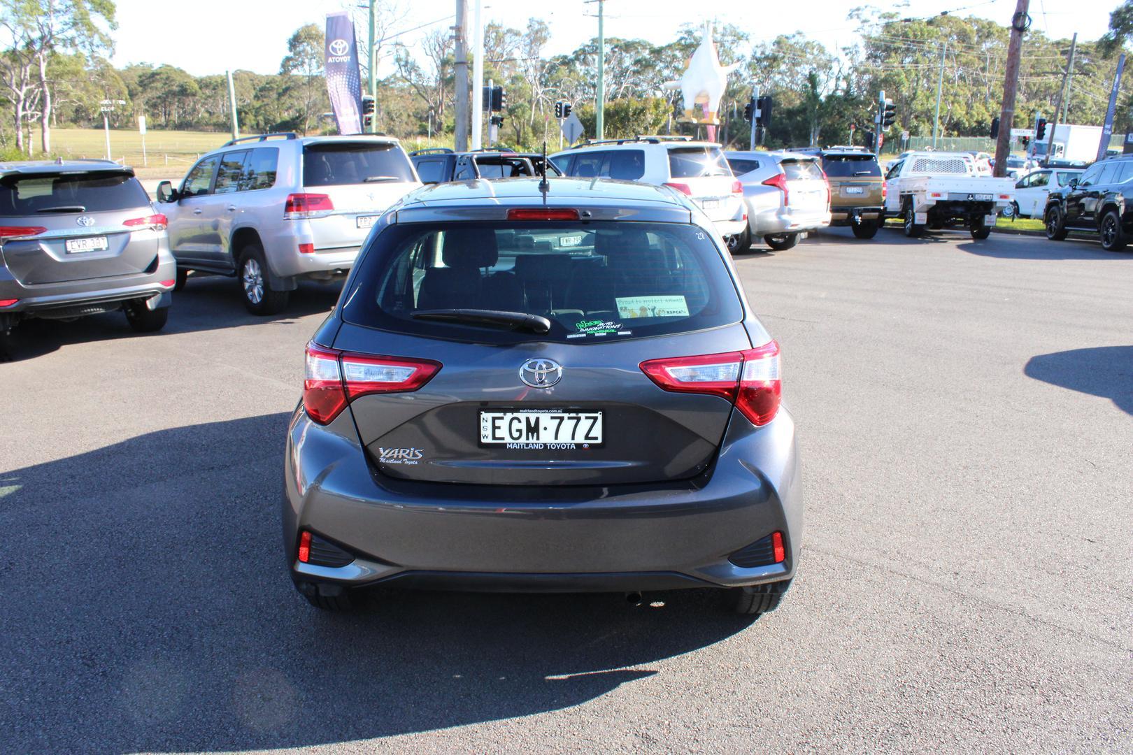 2019 Toyota Yaris Ascent in Silver