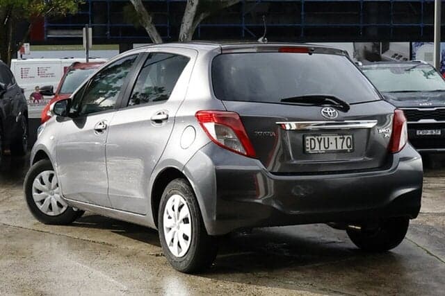 2013 Toyota Yaris YR in Silver