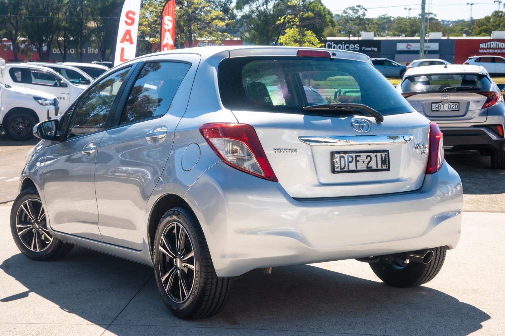 2013 Toyota Yaris YR in Silver