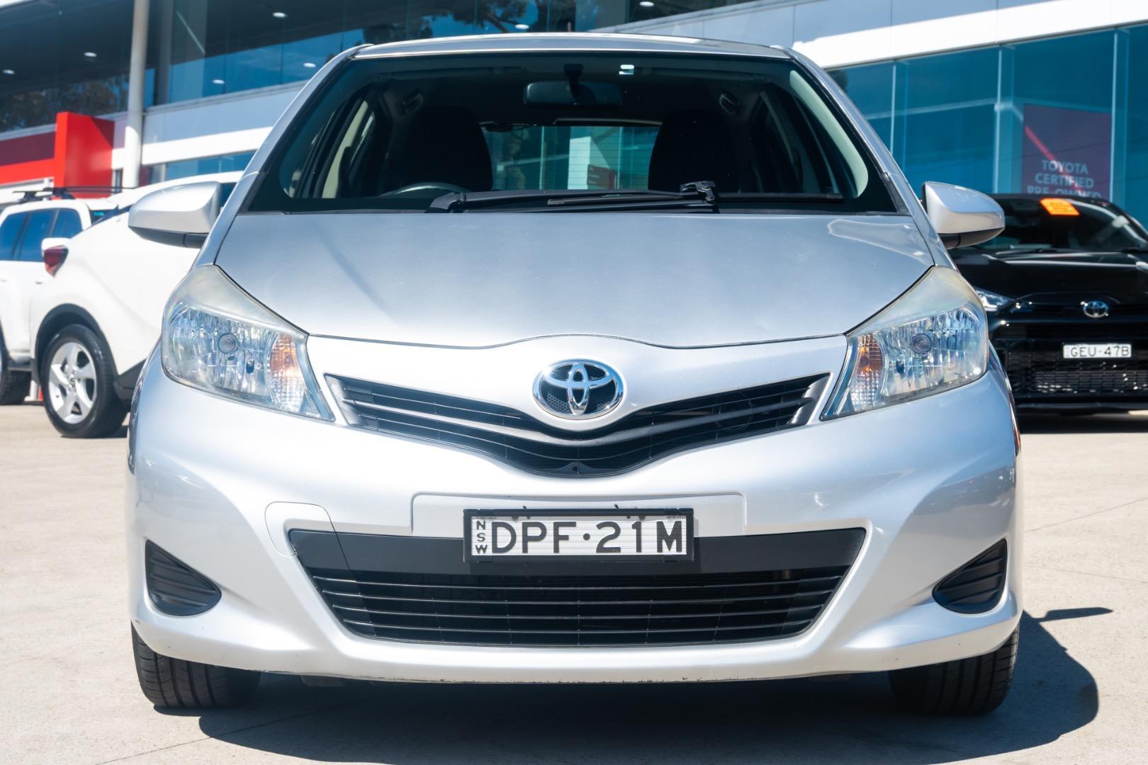 2013 Toyota Yaris YR in Silver