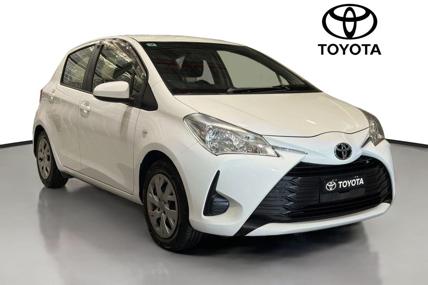 2017 Toyota Yaris Ascent in White
