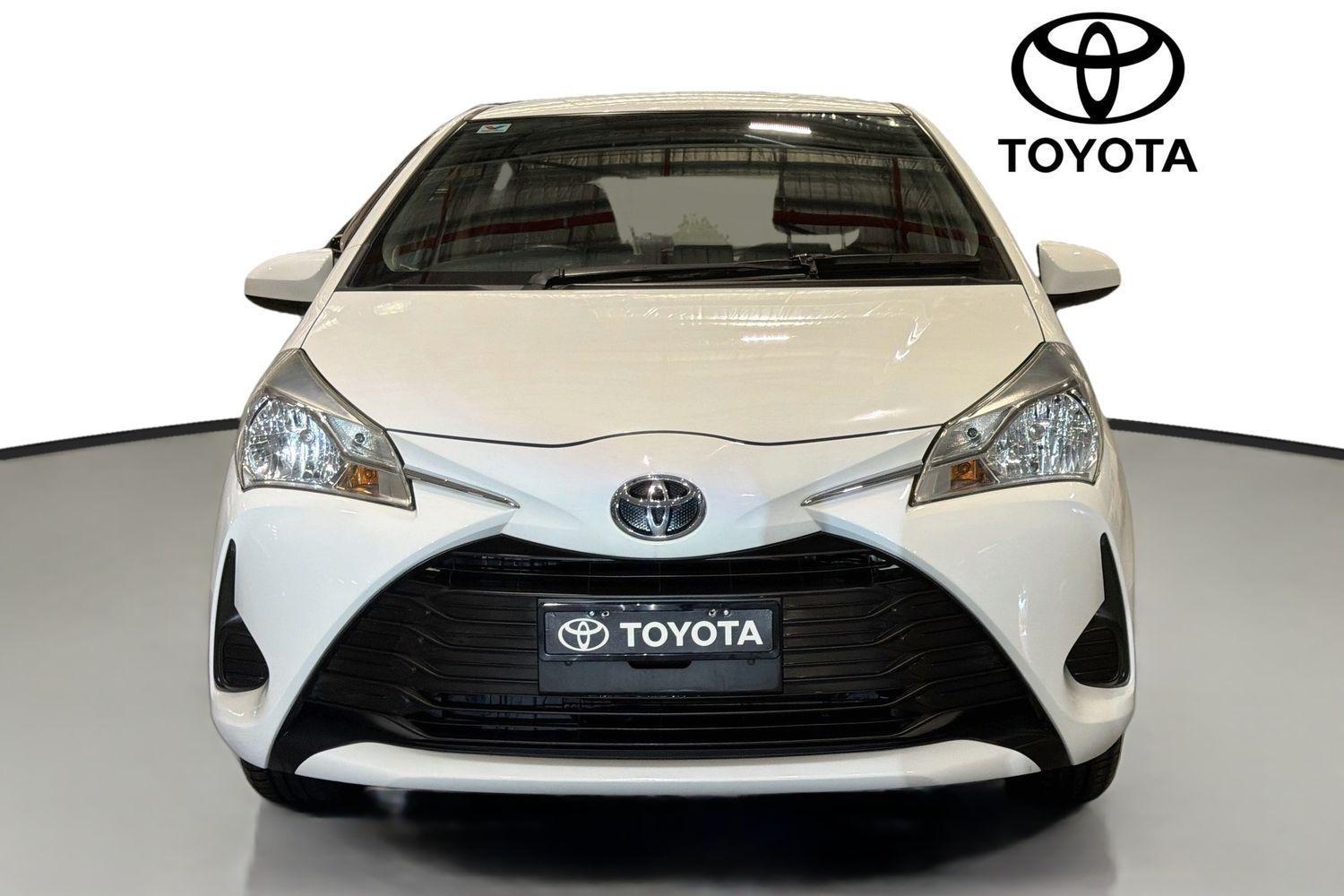 2017 Toyota Yaris Ascent in White