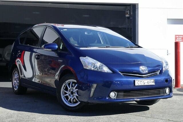 2013 Toyota Prius V L1 in Blue