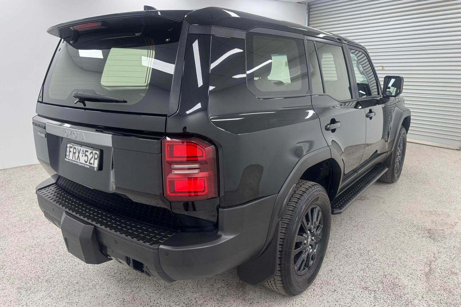 2025 Toyota Landcruiser Prado GX in Black