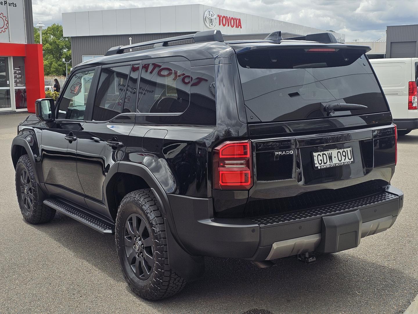 2025 Toyota Landcruiser Prado Altitude in Black
