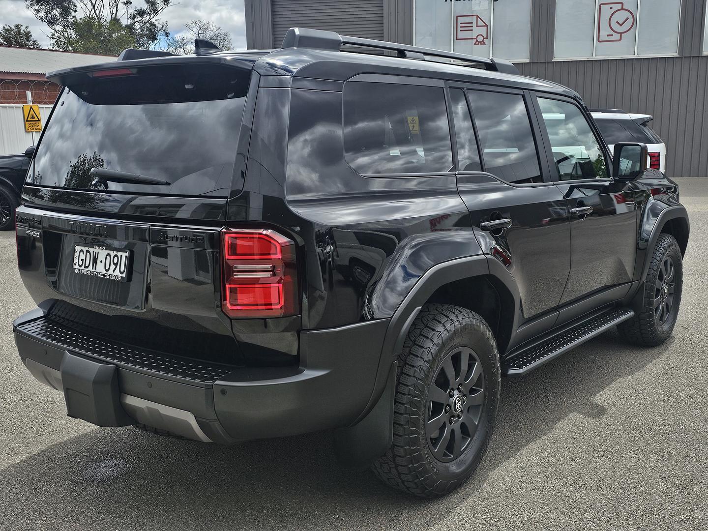 2025 Toyota Landcruiser Prado Altitude in Black
