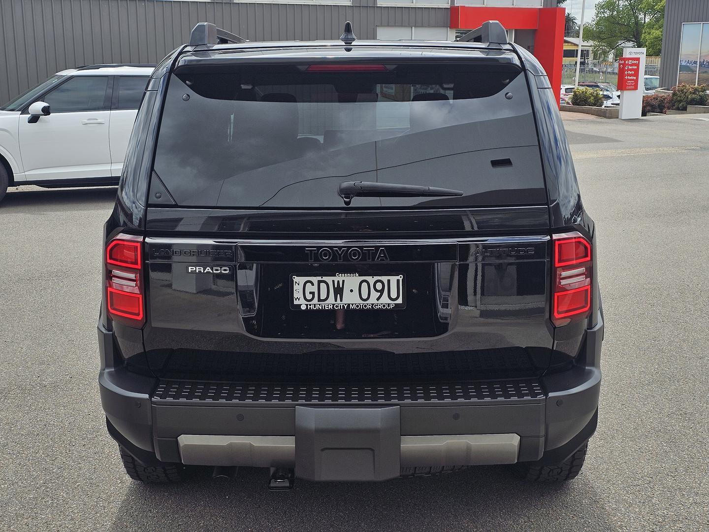 2025 Toyota Landcruiser Prado Altitude in Black