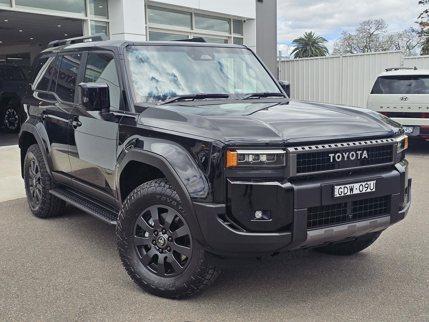 2025 Toyota Landcruiser Prado Altitude in Black