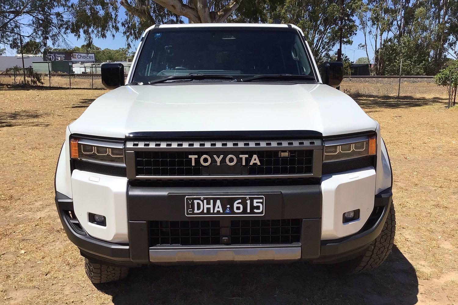 2024 Toyota Landcruiser Prado Altitude in White