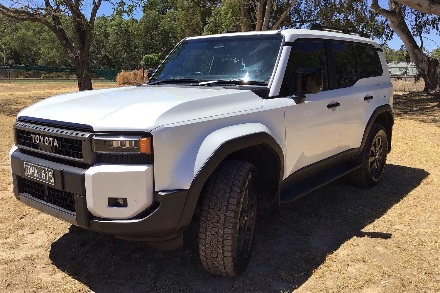 2024 Toyota Landcruiser Prado Altitude in White