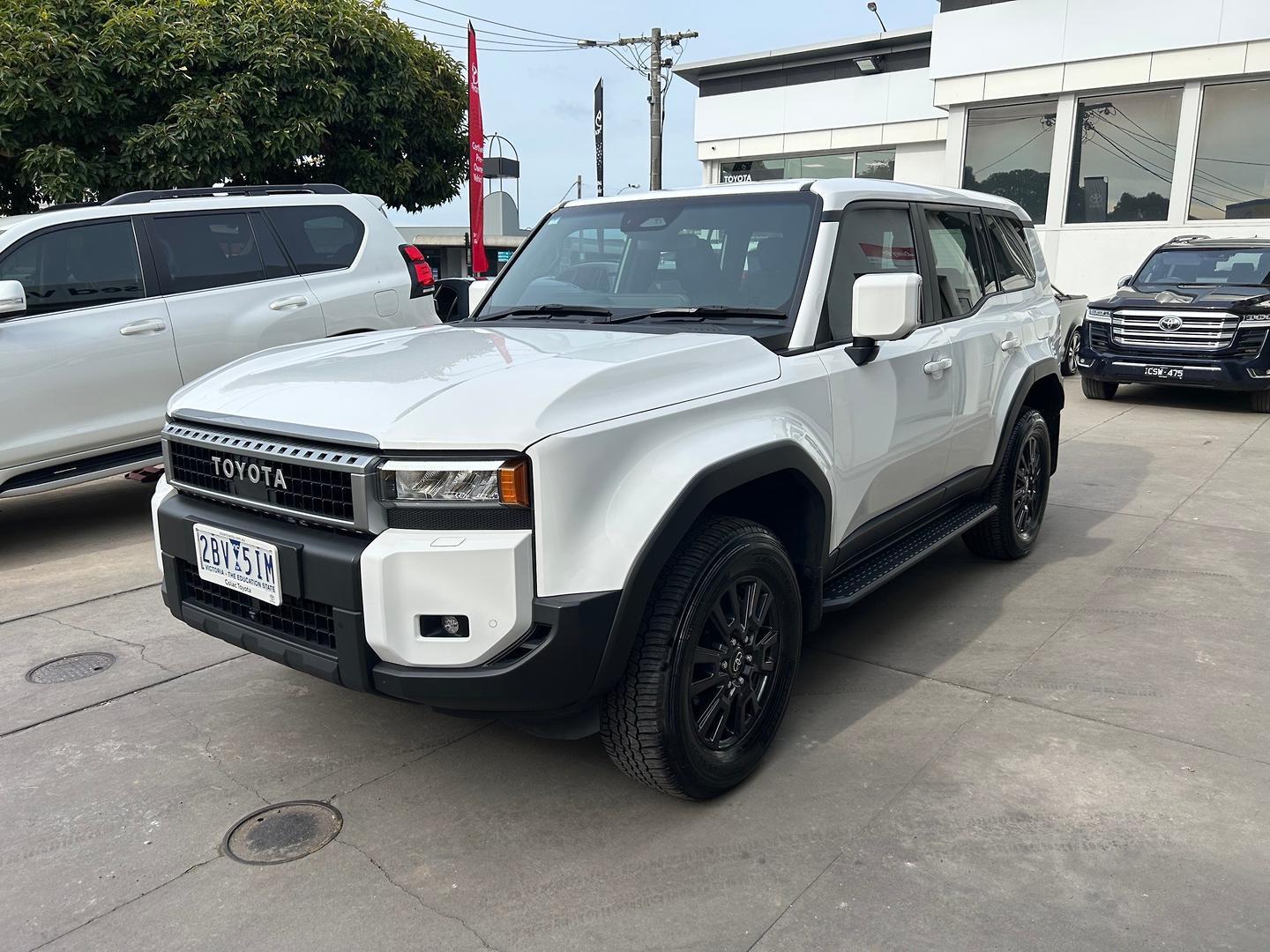 2024 Toyota Landcruiser Prado GX in White