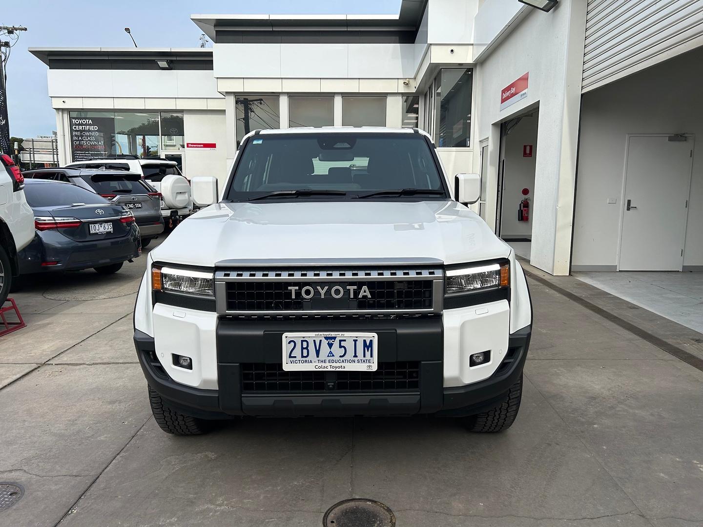 2024 Toyota Landcruiser Prado GX in White