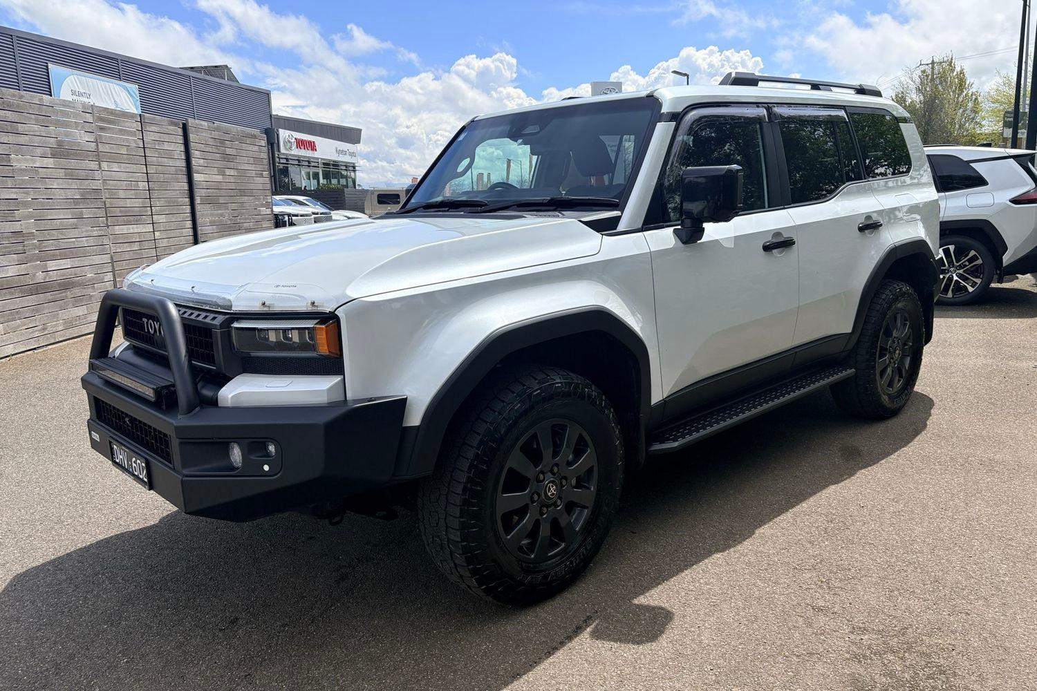2024 Toyota Landcruiser Prado Altitude in White