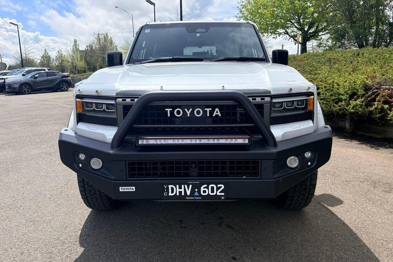 2024 Toyota Landcruiser Prado Altitude in White