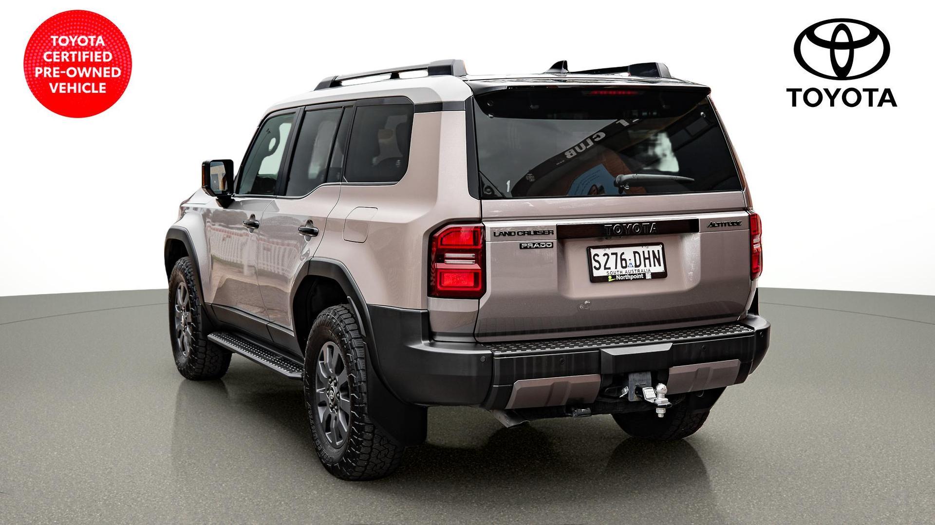 2025 Toyota Landcruiser Prado Altitude in Bronze