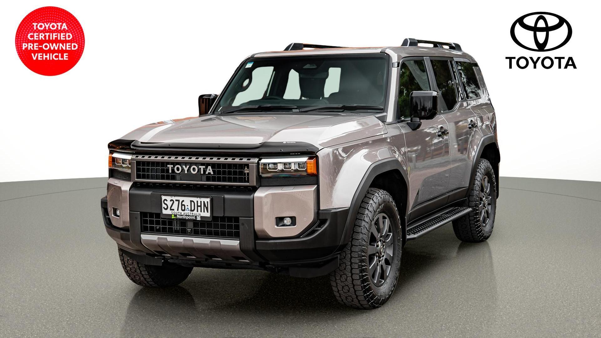 2025 Toyota Landcruiser Prado Altitude in Bronze