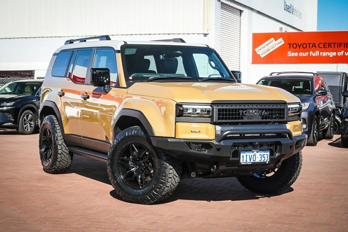 2025 Toyota Landcruiser Prado Altitude in Beige