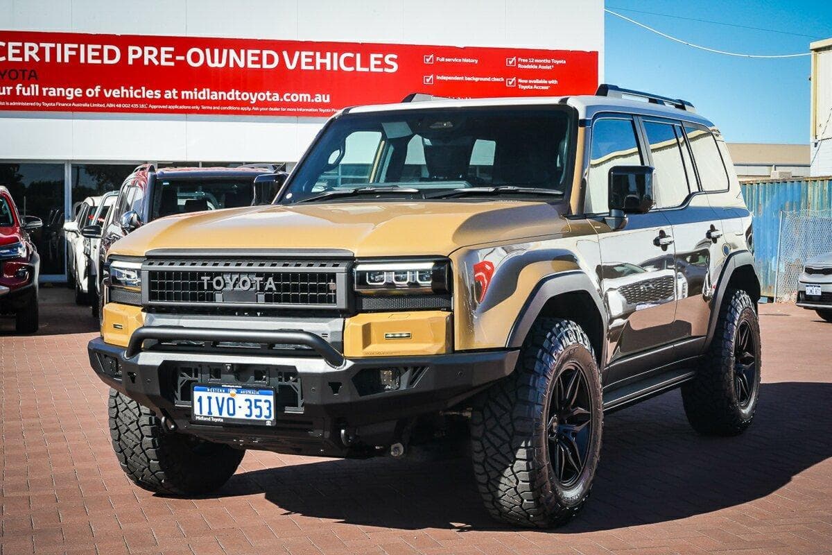 2025 Toyota Landcruiser Prado Altitude in Beige