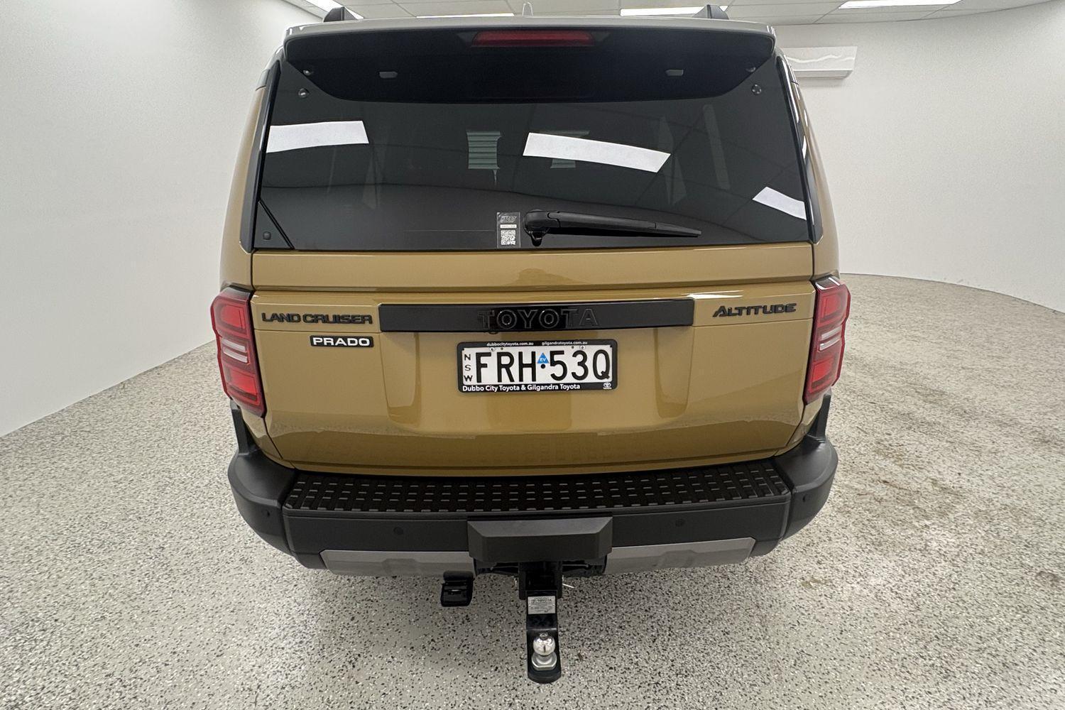 2025 Toyota Landcruiser Prado Altitude in Two Tone