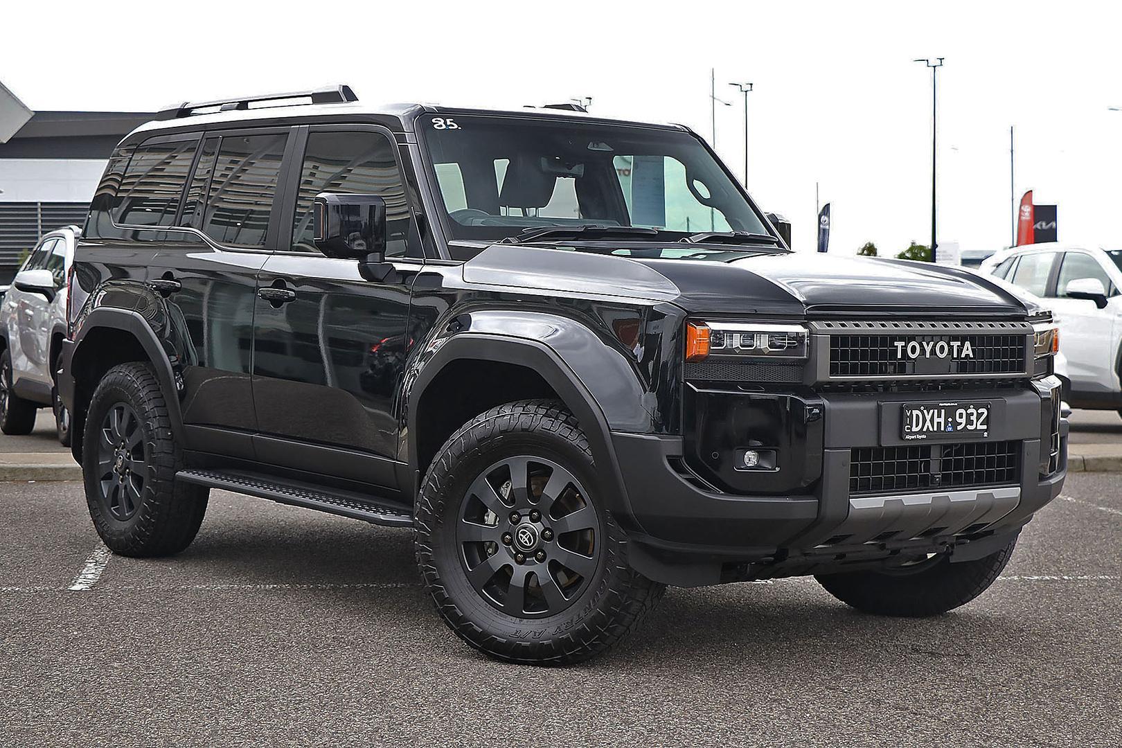 2025 Toyota Landcruiser Prado Altitude in Black