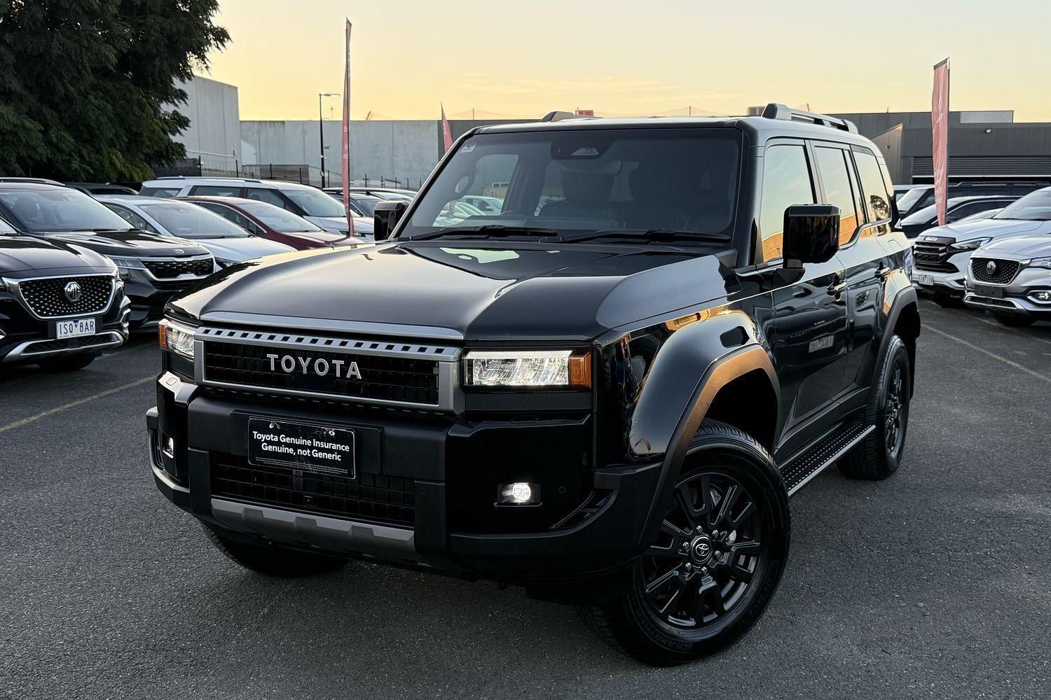 2025 Toyota Landcruiser Prado GXL in Black