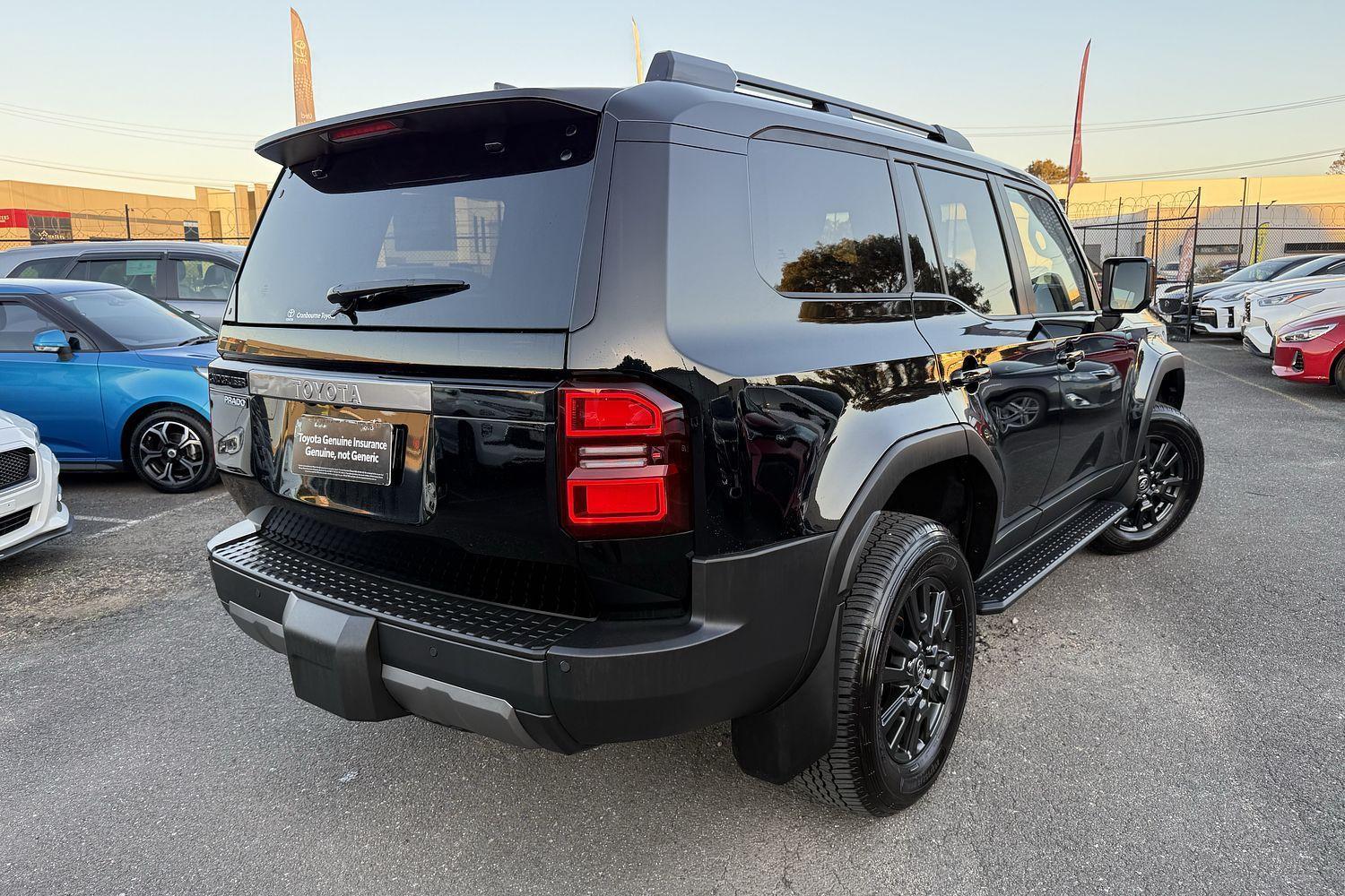 2025 Toyota Landcruiser Prado GXL in Black
