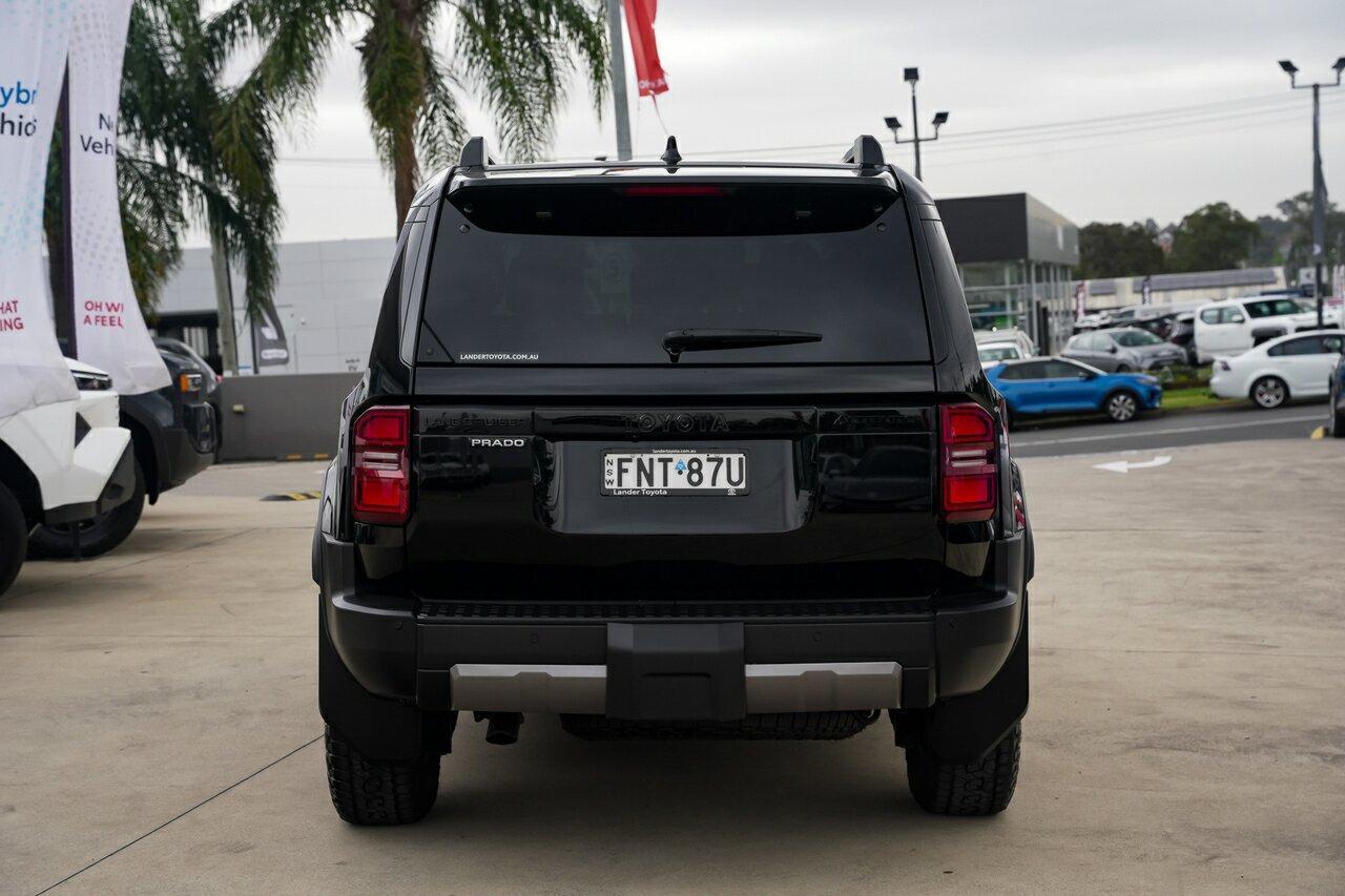 2024 Toyota Landcruiser Prado Altitude in Black