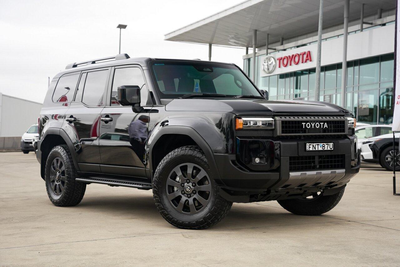 2024 Toyota Landcruiser Prado Altitude in Black