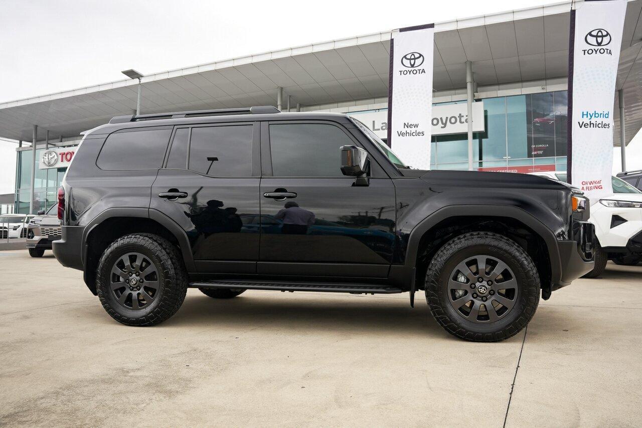 2024 Toyota Landcruiser Prado Altitude in Black