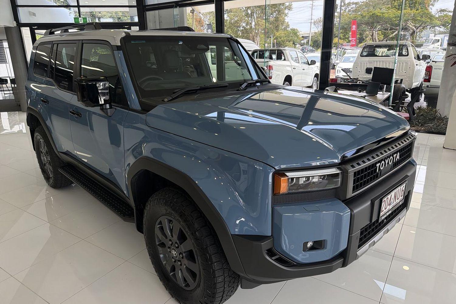 2025 Toyota Landcruiser Prado Altitude in Two Tone