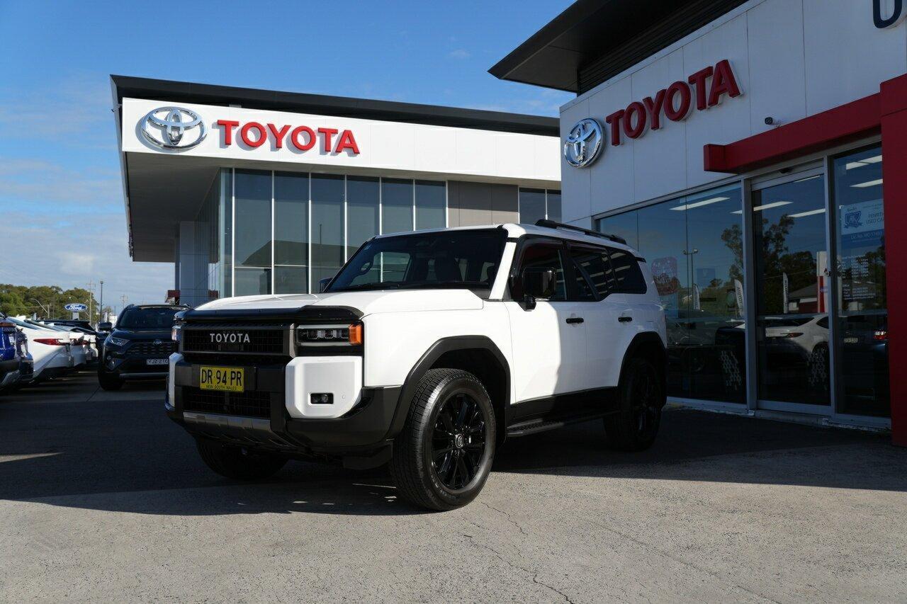 2025 Toyota Landcruiser Prado Altitude in White