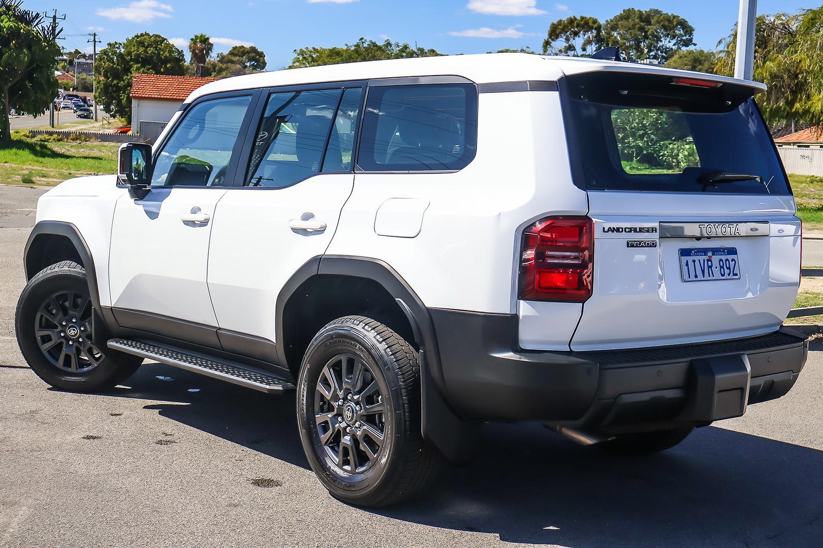 2024 Toyota Landcruiser Prado GX in White