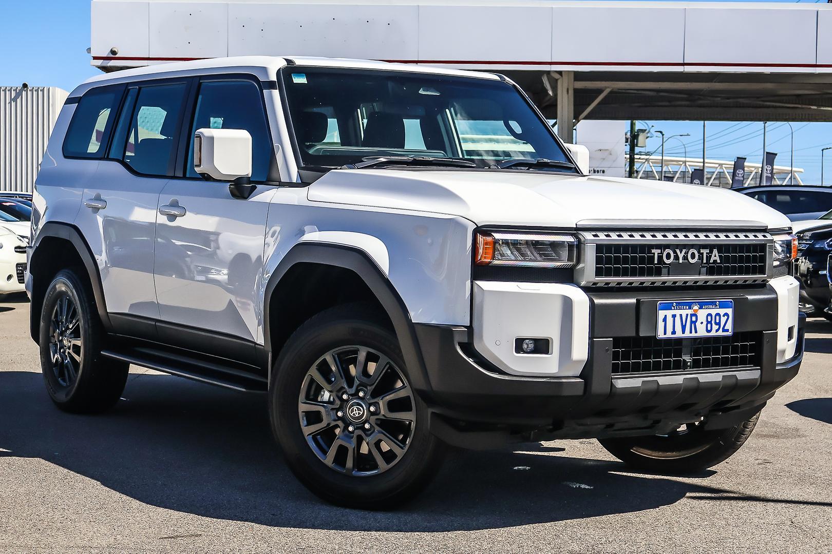 2024 Toyota Landcruiser Prado GX in White