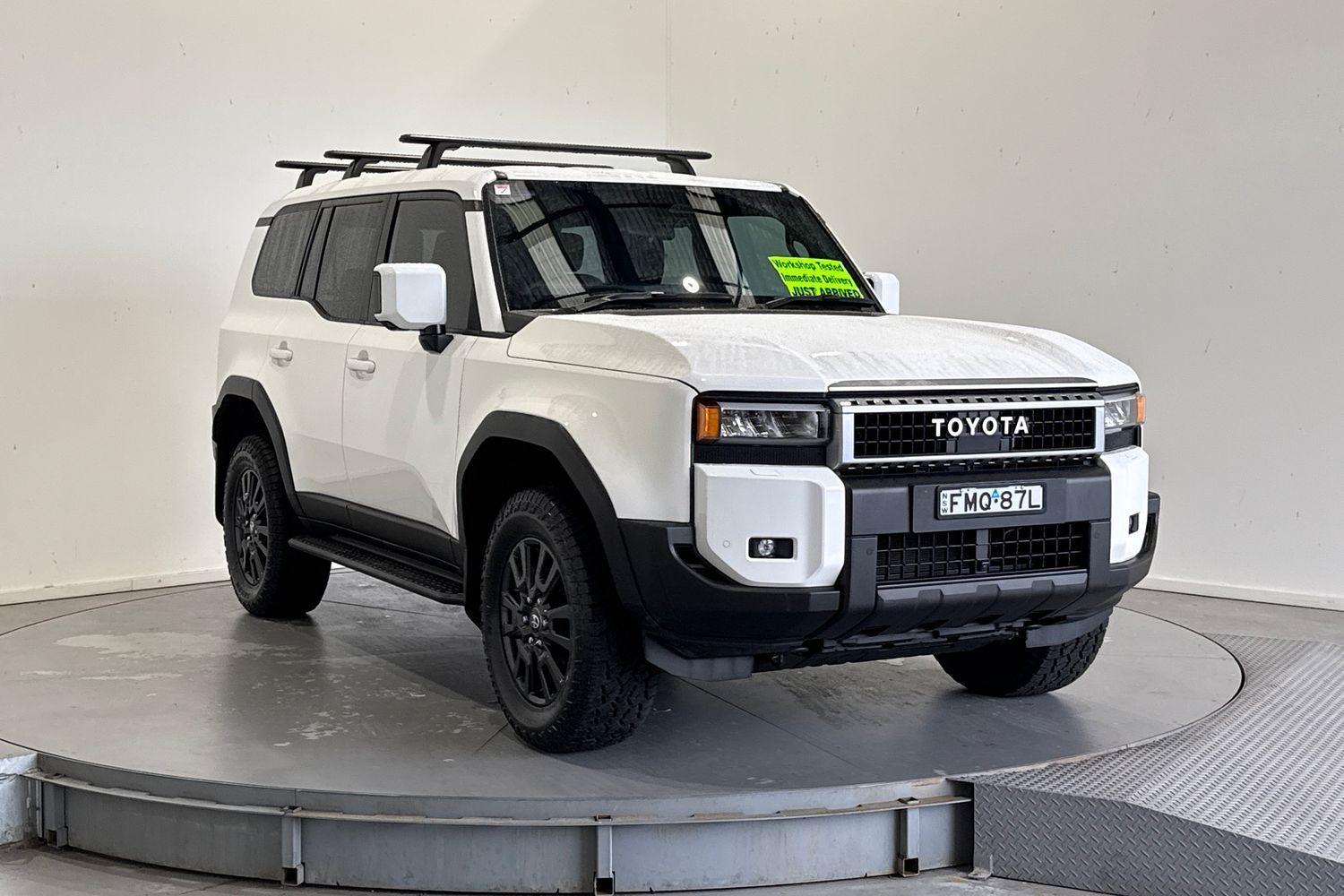 2024 Toyota Landcruiser Prado GX in White