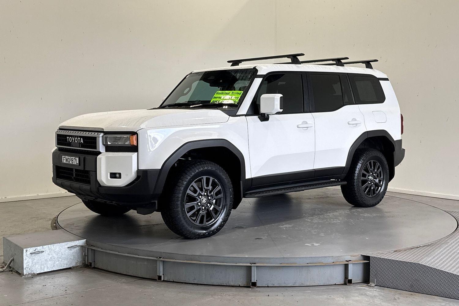 2024 Toyota Landcruiser Prado GX in White